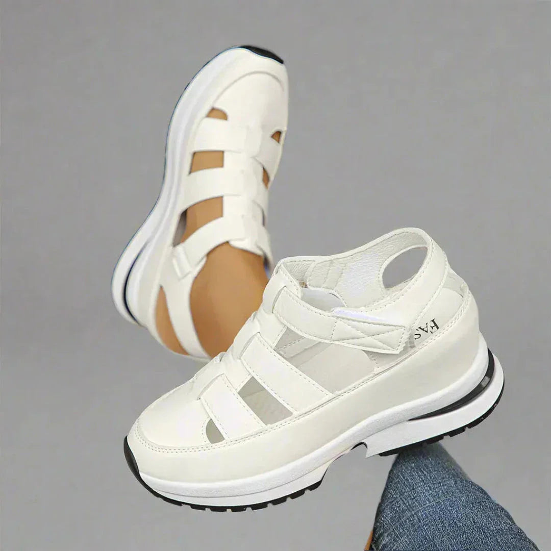 Waylynn Stacey Orthopedic Platform Sandals With Cushioned Sole For Active Women