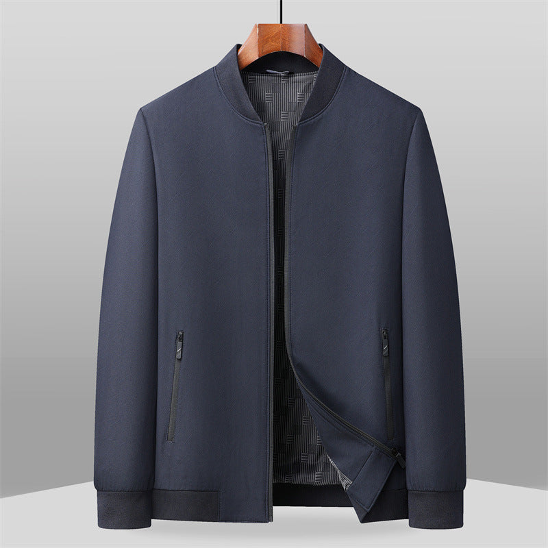 Steel Aura Bomber Jacket by Alessandro Veneti