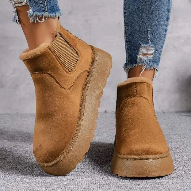 Street-Wave Winter Boots For Women Warmth And Comfort