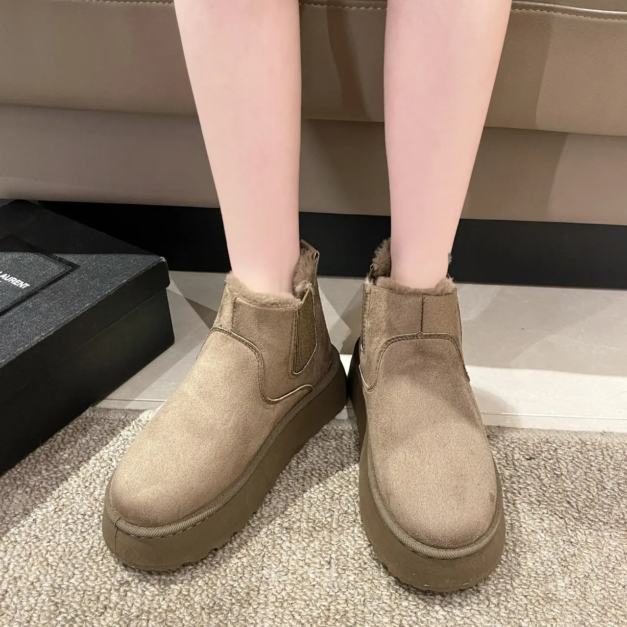 Street-Wave Winter Boots For Women Warmth And Comfort