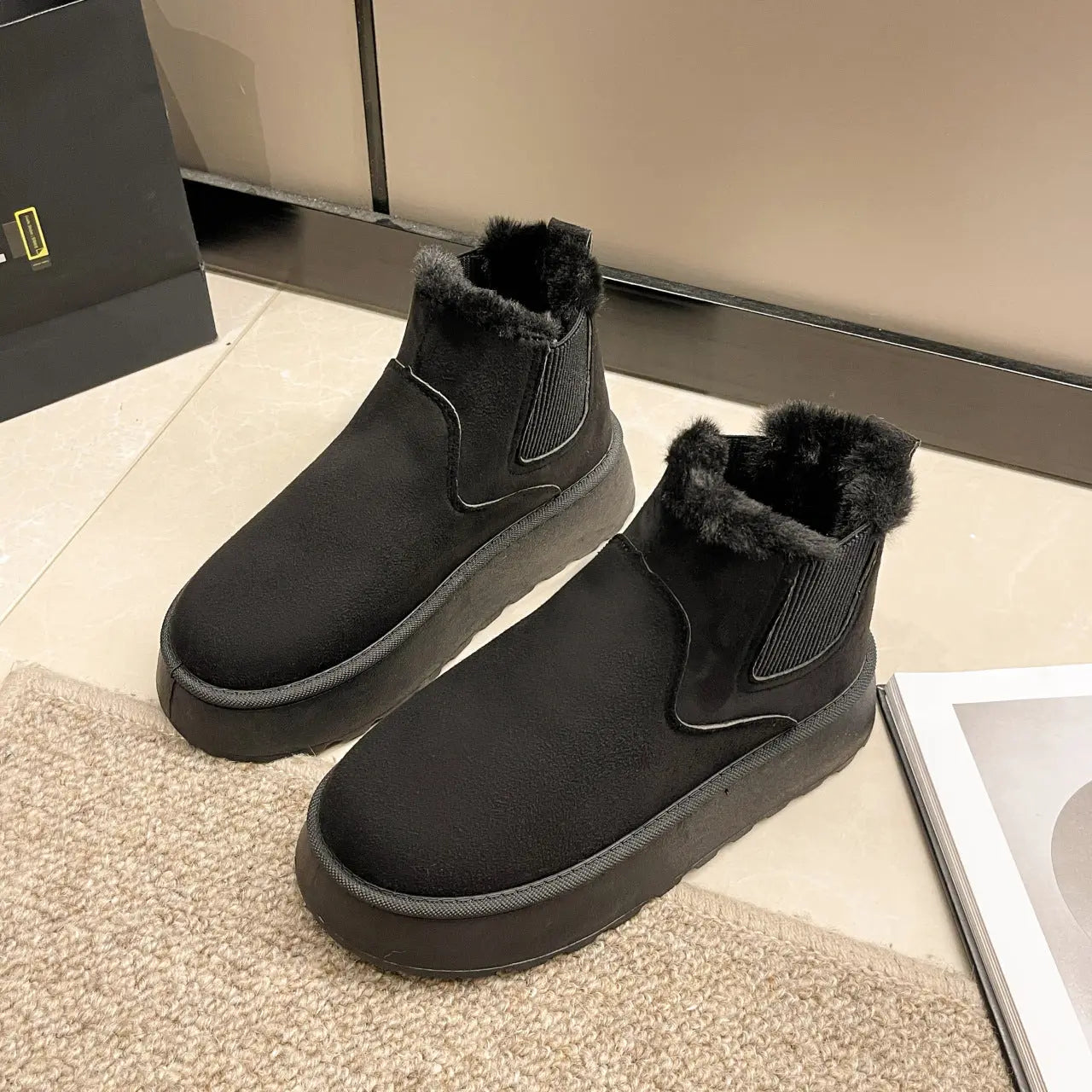 Street-Wave Winter Boots For Women Warmth And Comfort