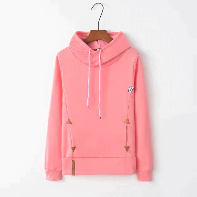 Street-Wave Hooded Sweatshirt For Women Featuring Cozy Warmth And Versatile Style For Everyday Fashion