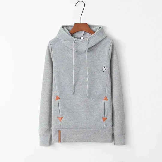 Street-Wave Hooded Sweatshirt For Women Featuring Cozy Warmth And Versatile Style For Everyday Fashion