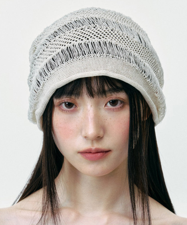 Chapeau boonie d'été japonais respirant en tricot creux - Street-Wave