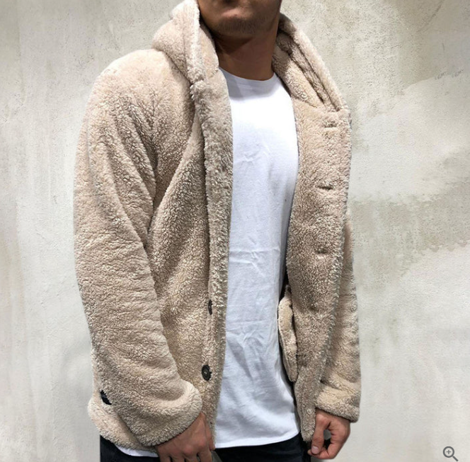 Street-Wave Men's Fleece Hoodie With Warmth For Cold Days Cozy Comfort Soft Fleece