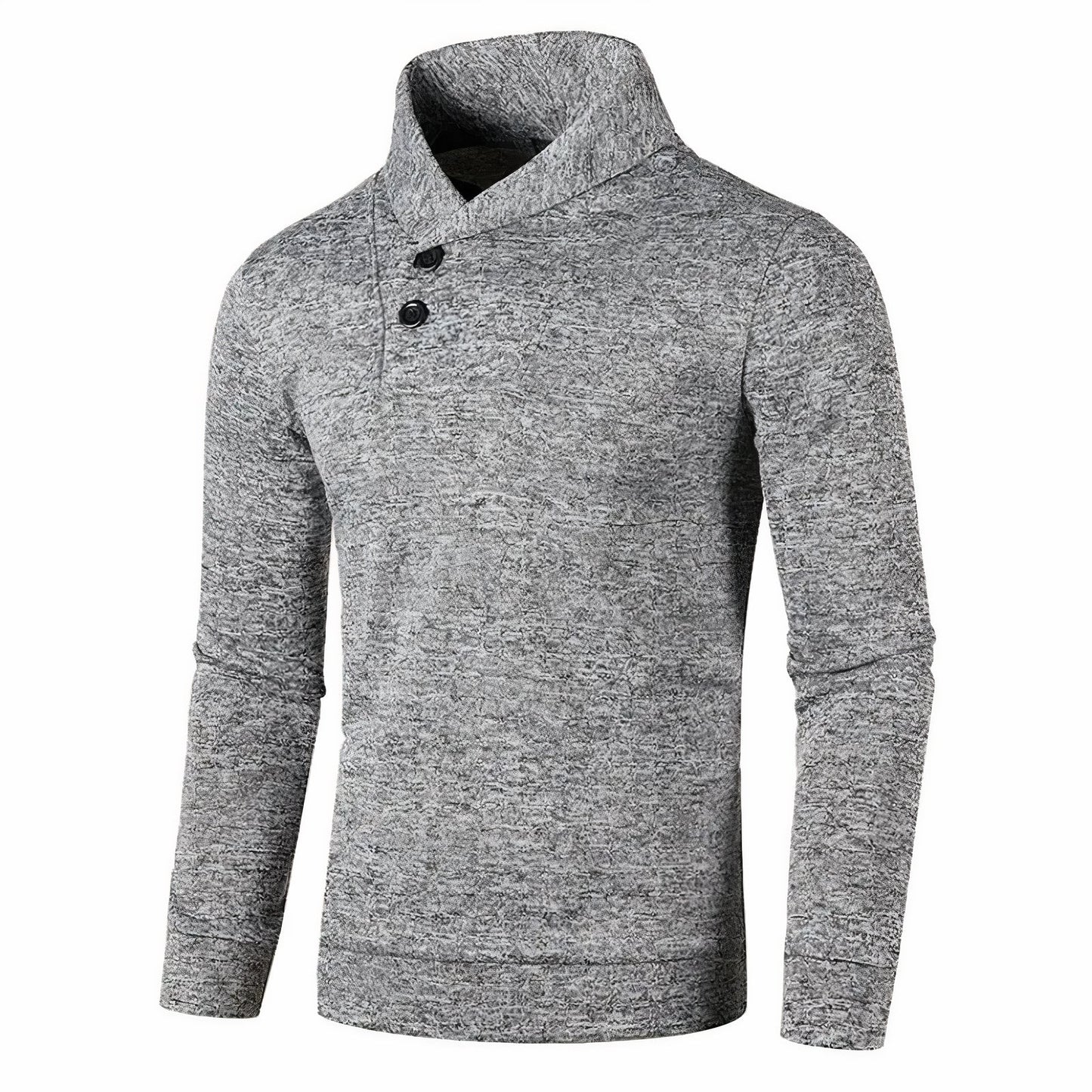 Street-Wave Half Turtleneck Sweater With Cashmere Blend Premium Warmth And Soft Comfort For Men
