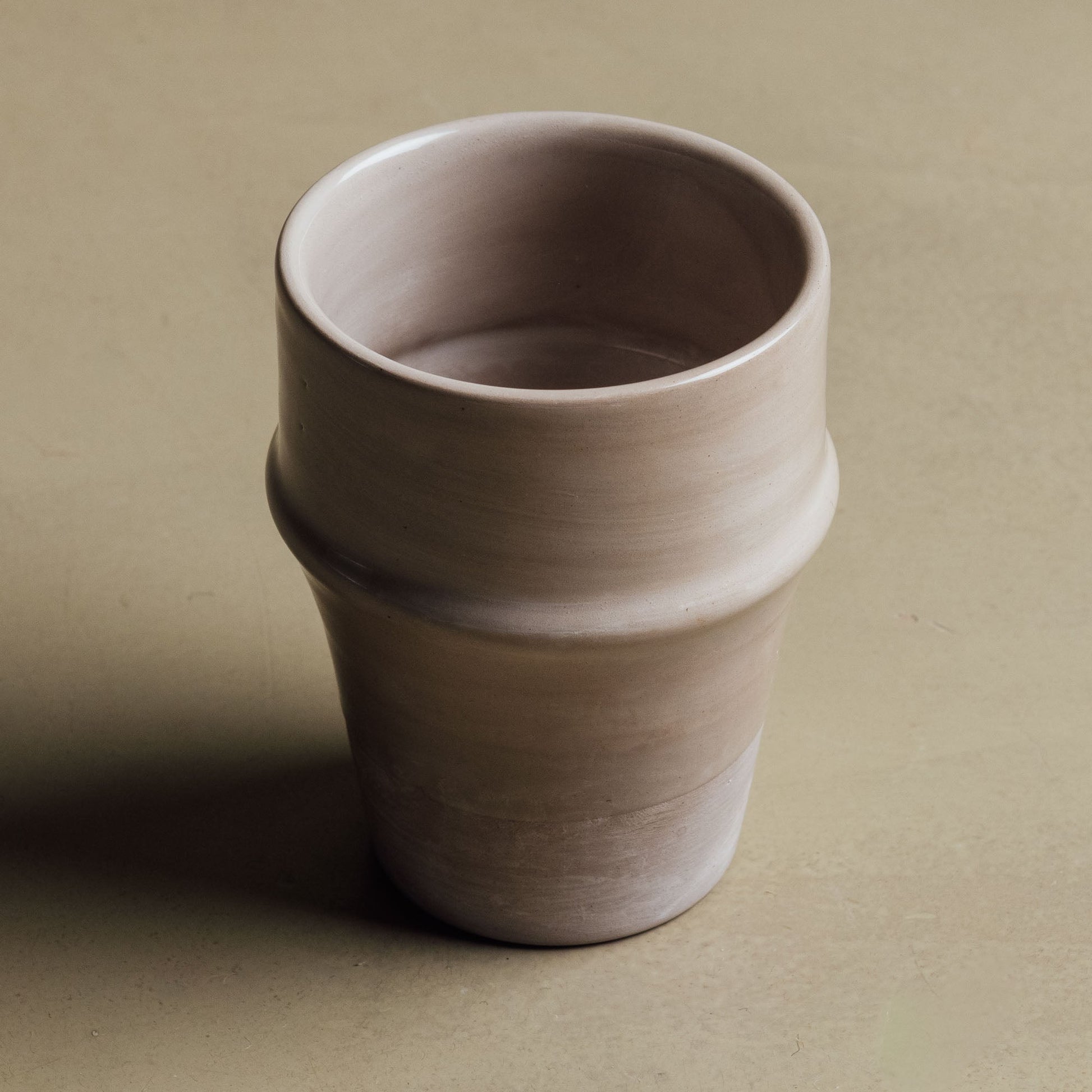 Earth Hues Taupe Gray Beldi Cup - Moroccan Dinnerware - Street-Wave