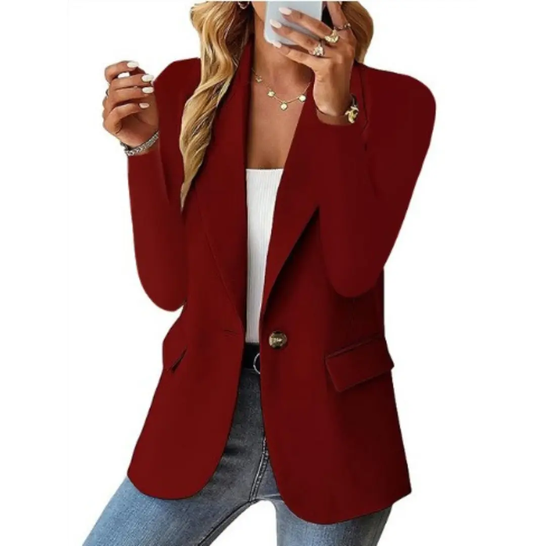 Tailored Black Blazer Street Wave For Working Women Effortless Sophistication