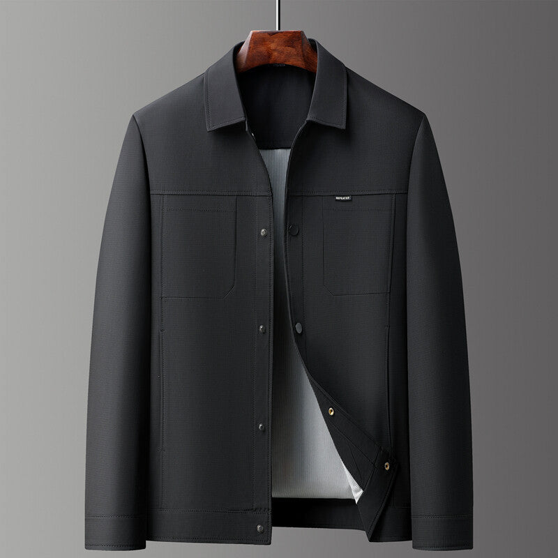 Tailored Luxury Smooth Finish Mens Jacket For Modern Confidence Versatile Everyday Wear By Street-Wave