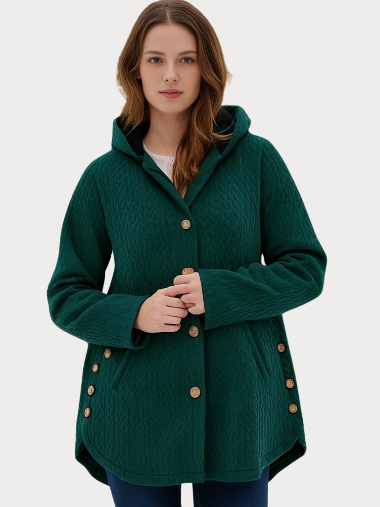 Streetwave Womens Quilted Hooded Winter Coat With Warm Lining For Cold Weather All Day Comfort