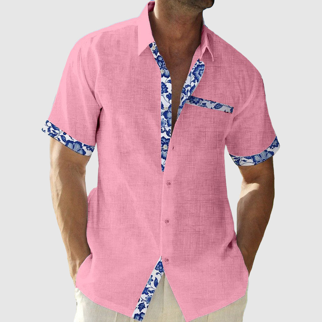 Street-Wave Josiah Linen Shirt Women Lightweight Floral