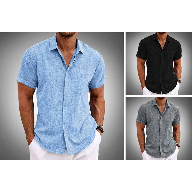 Theodore Willow Tropical Linen Shirt