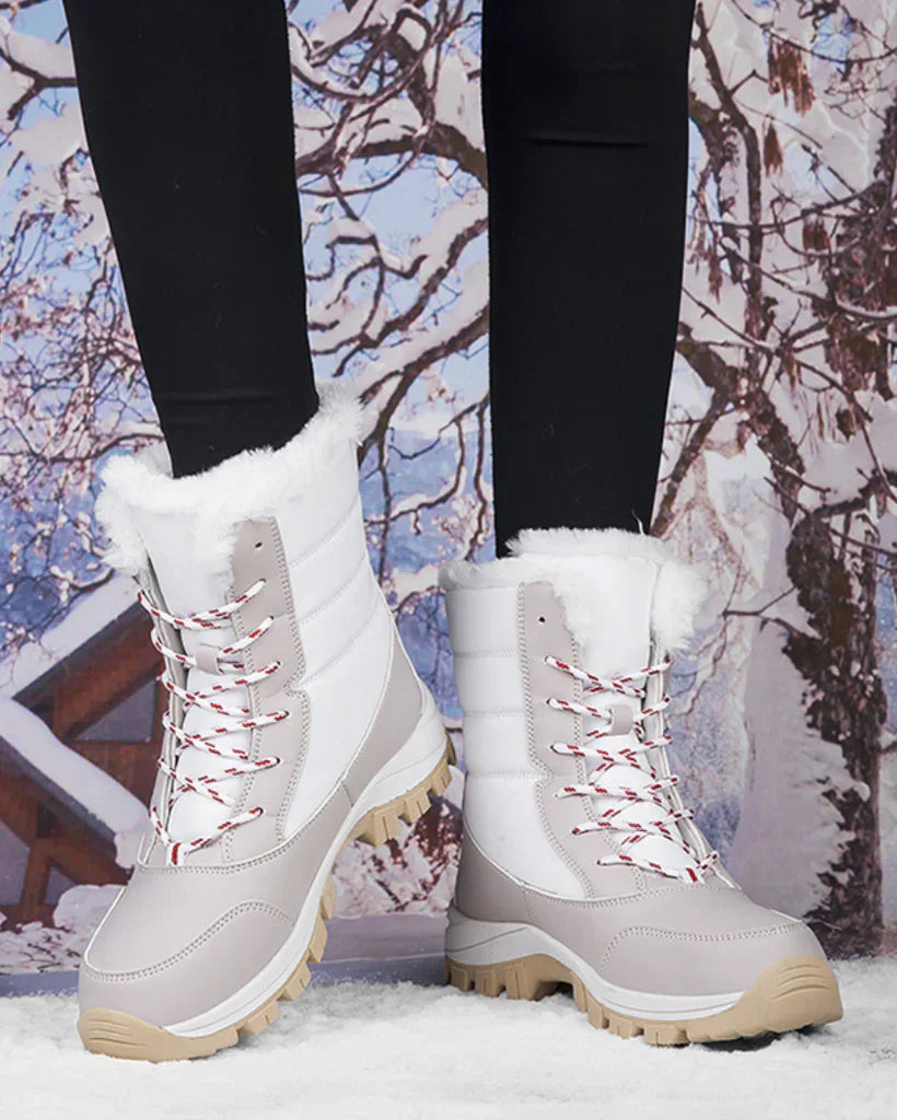 Street-wave Womens Winter Boots With Thermal Lining For Cold Days And Icy Surfaces Orthopedic Comfort