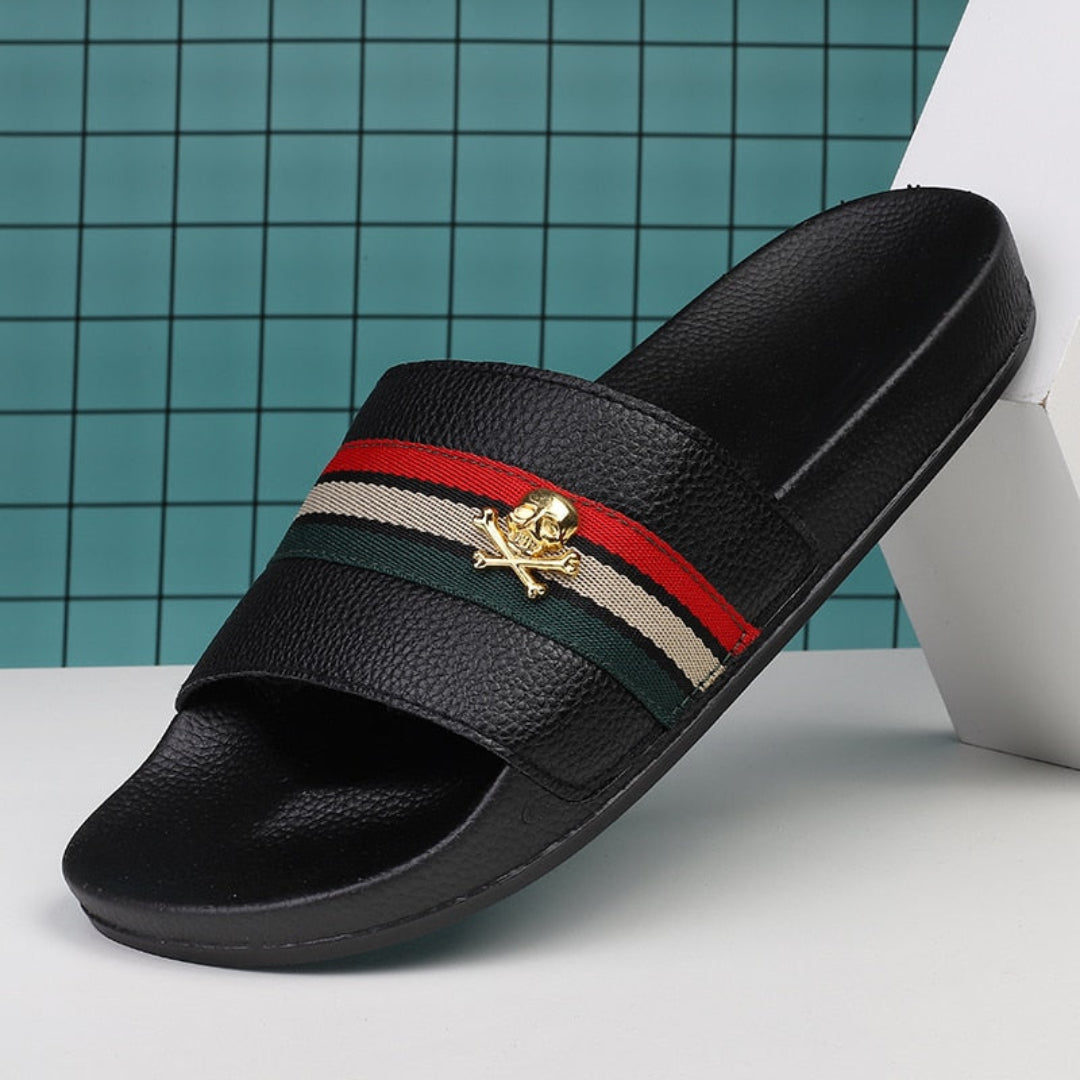 Thiago Luxe Street Slides Waylynn Bold Comfort For Men