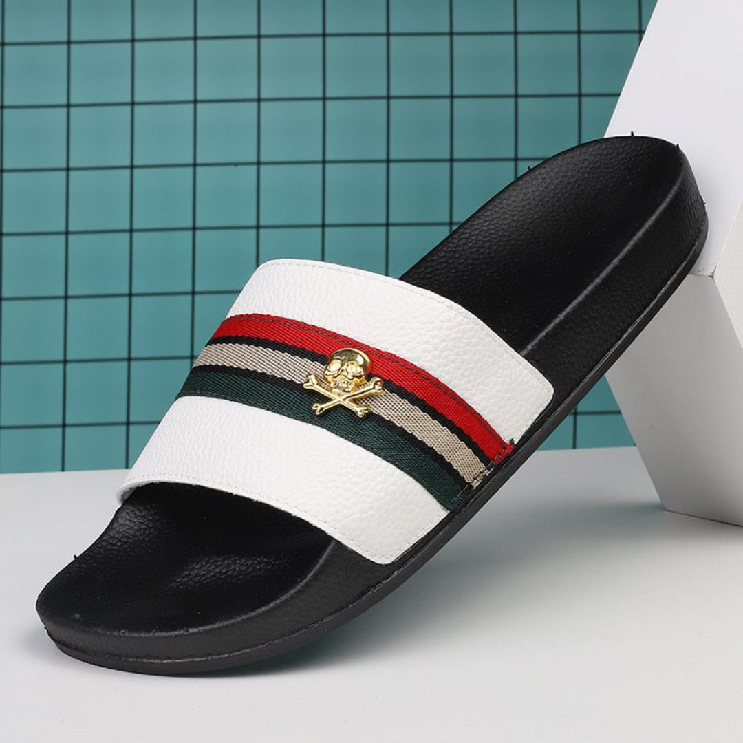 Thiago Luxe Street Slides Waylynn Bold Comfort For Men