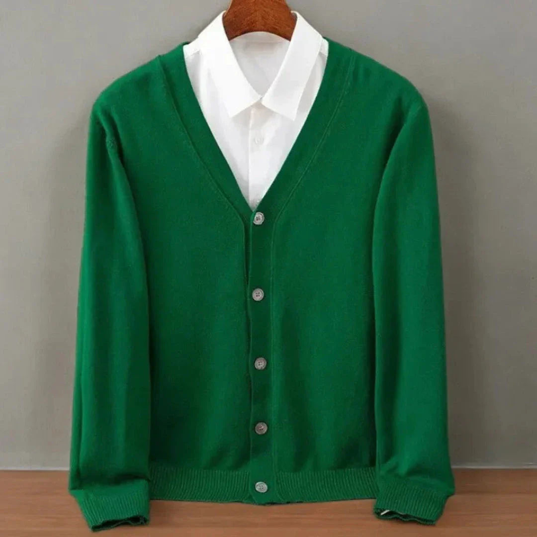 Waylynn Cashmere Cardigan Unisex Ultra Soft Luxury Layering