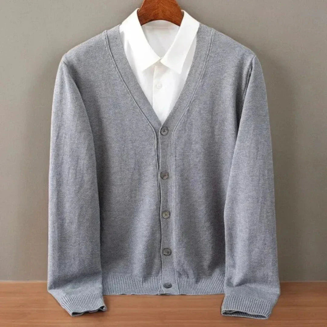 Waylynn Cashmere Cardigan Unisex Ultra Soft Luxury Layering