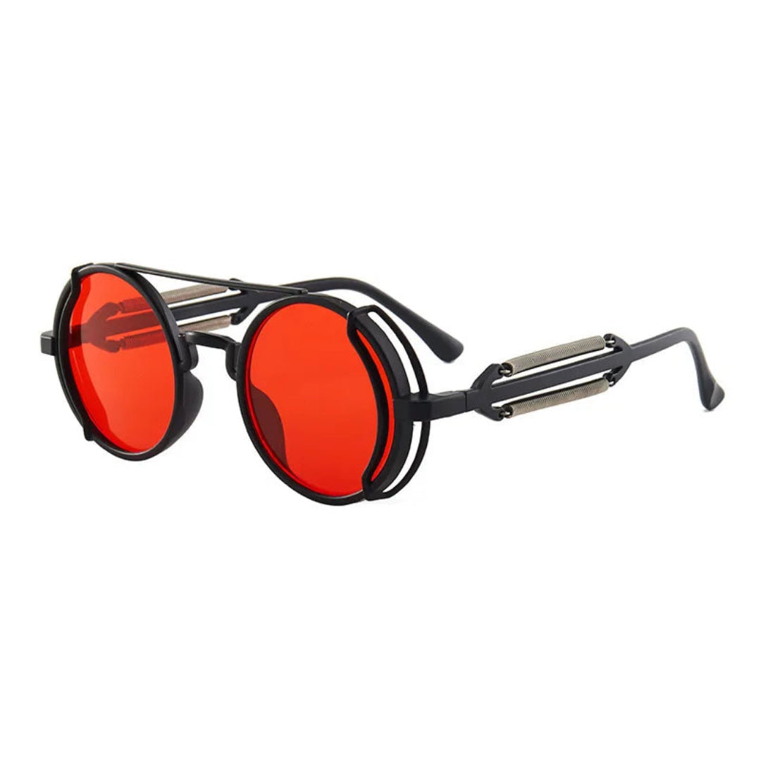 Waylynn Tobias Round Sunglasses Bold Style UV400 Scratch Resistant Lenses