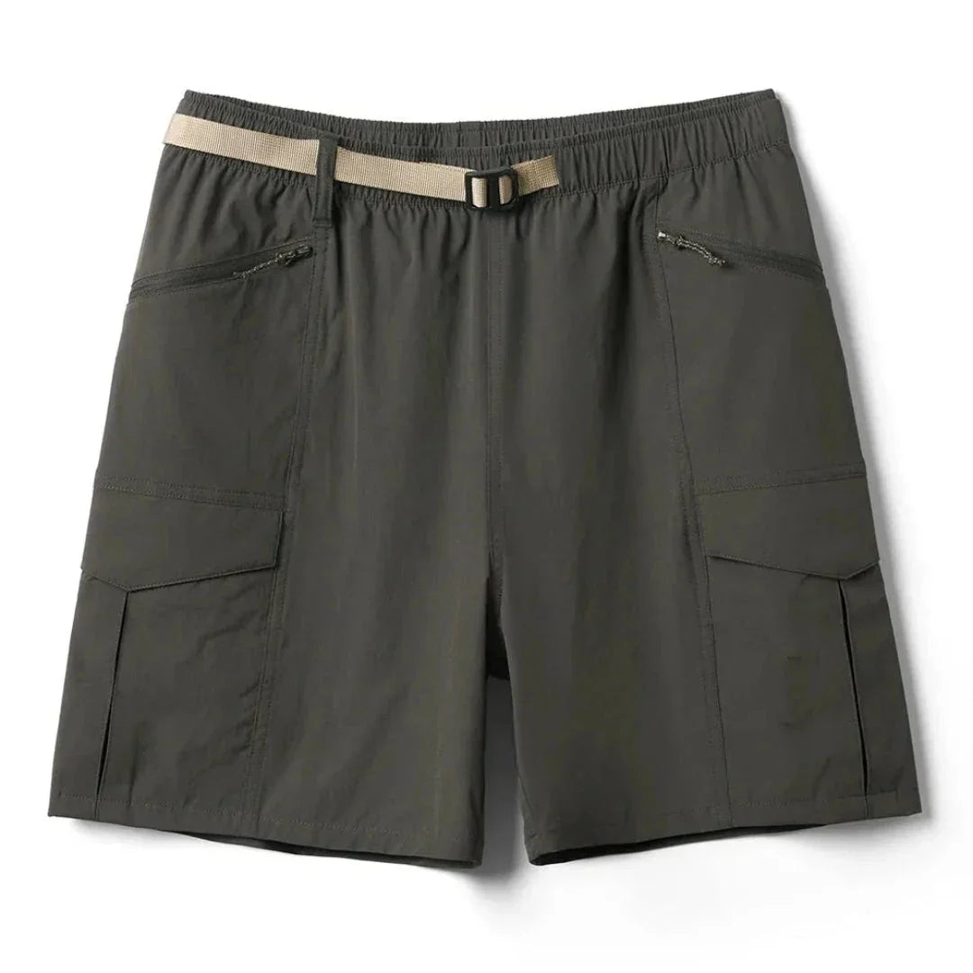 Street-Wave Tuck Quick Dry Cargo Shorts For Men With Water Resistant Fabric And Multi Pocket Design Hiking Travel