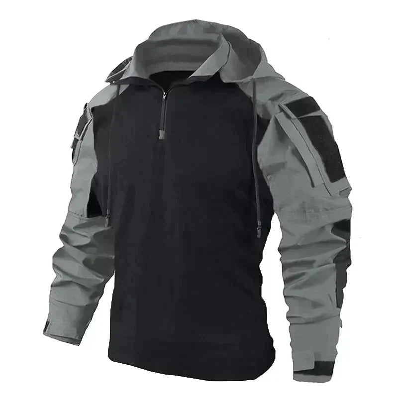 Street-Wave Assault Frog Jacket For Men - Ultimate Protection, Full Mobility For Cycling And CS Training