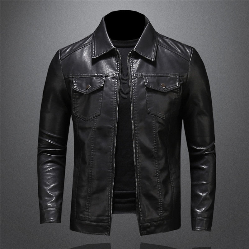 Street-Wave Premium Leather Jacket For Men Exclusive Timeless Style With Superior Craft And Durability