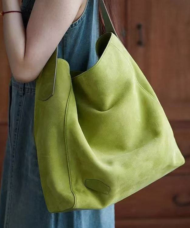 Sacs à bandoulière uniques en similicuir vert gazon de grande capacité - Street-Wave