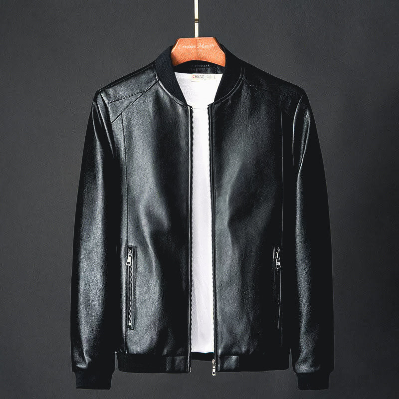 Leather Jacket Streetwave Premium Quality Tailored Fit For Style Conscious Men Luxurious Design