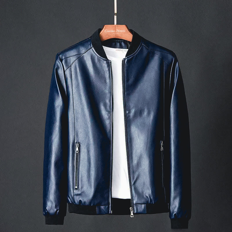 Leather Jacket Streetwave Premium Quality Tailored Fit For Style Conscious Men Luxurious Design