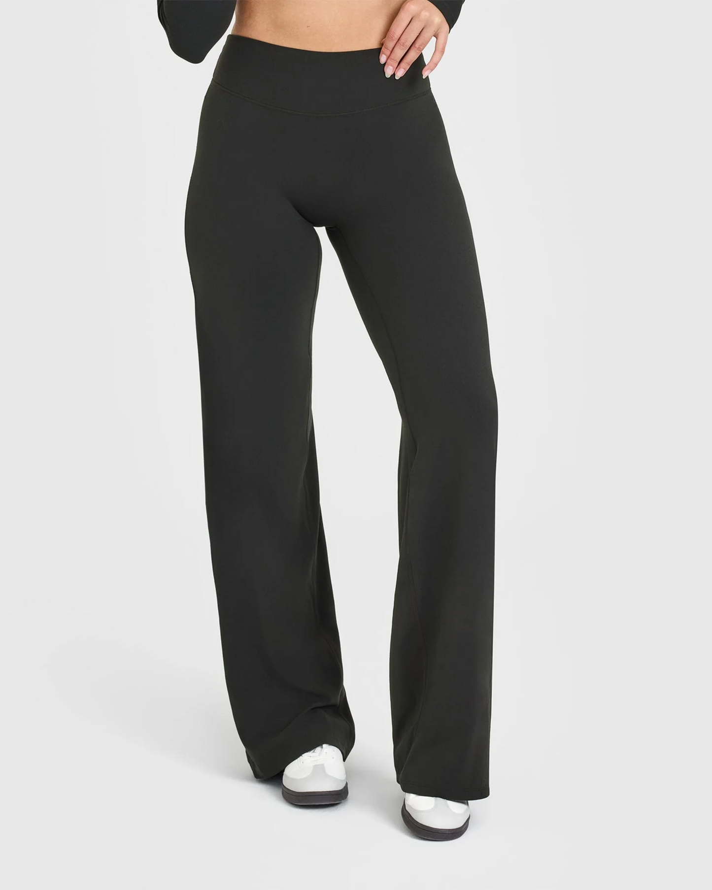Streetwave Wide Leg High Waist Pants For Women Flattering Silhouette Minimalist Comfort