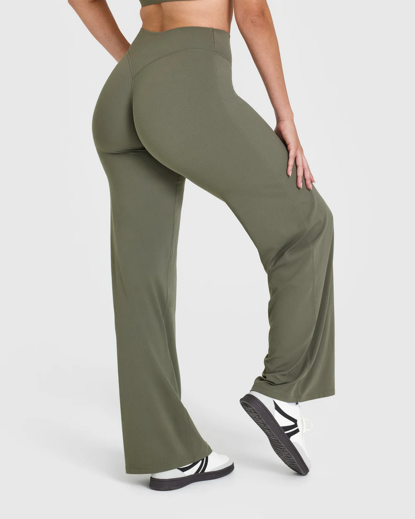 Streetwave Wide Leg High Waist Pants For Women Flattering Silhouette Minimalist Comfort