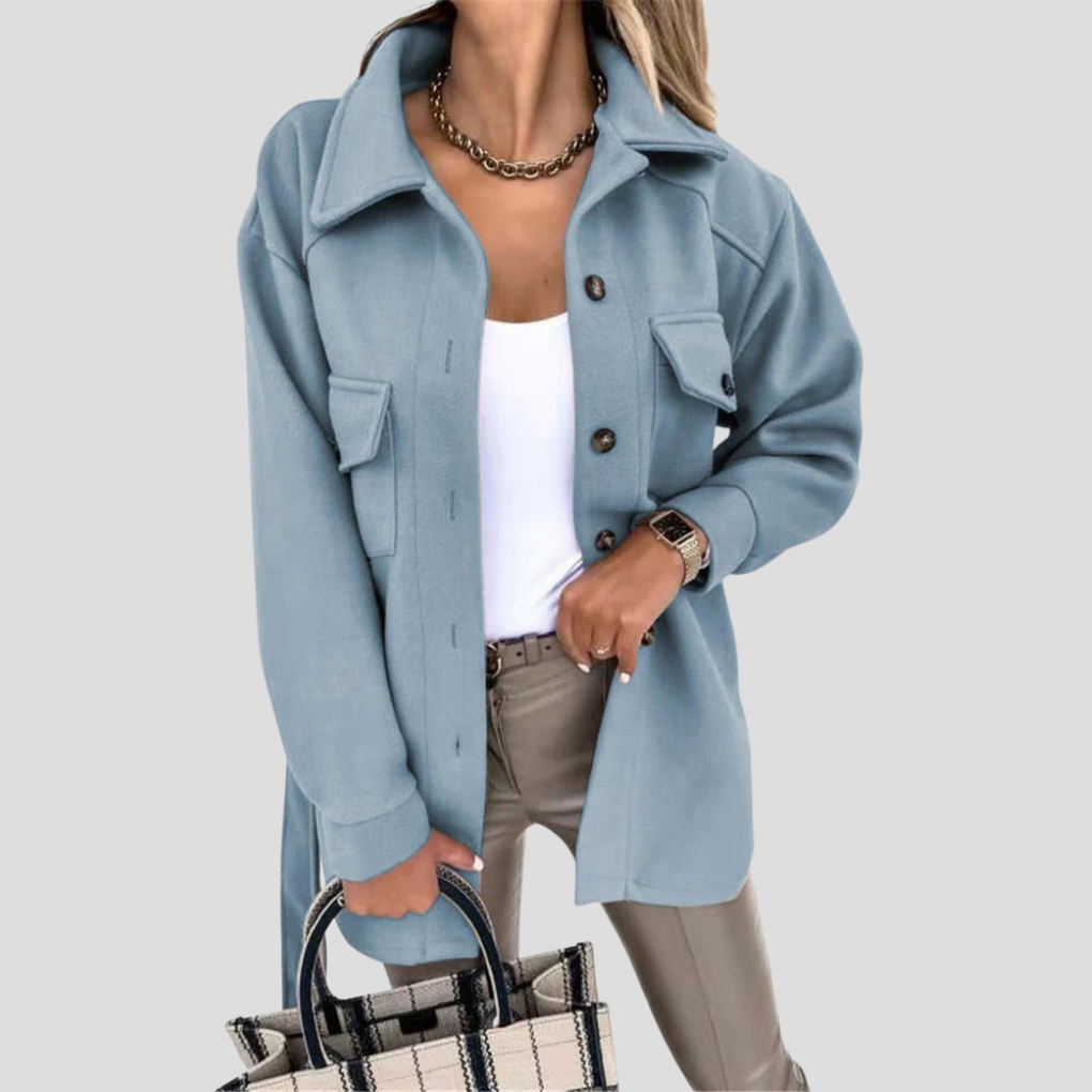 Street-Wave Plus Size Jacket With Relaxed Layer And Versatile Fit For Curvy Women