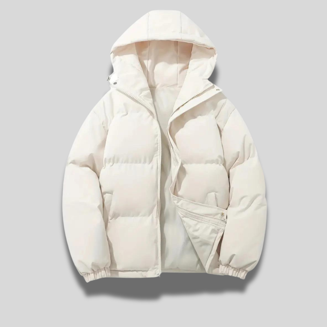Street-Wave Womens Bomber Jacket - Modern Cozy Winter Coat With Hood For Warmth And Style