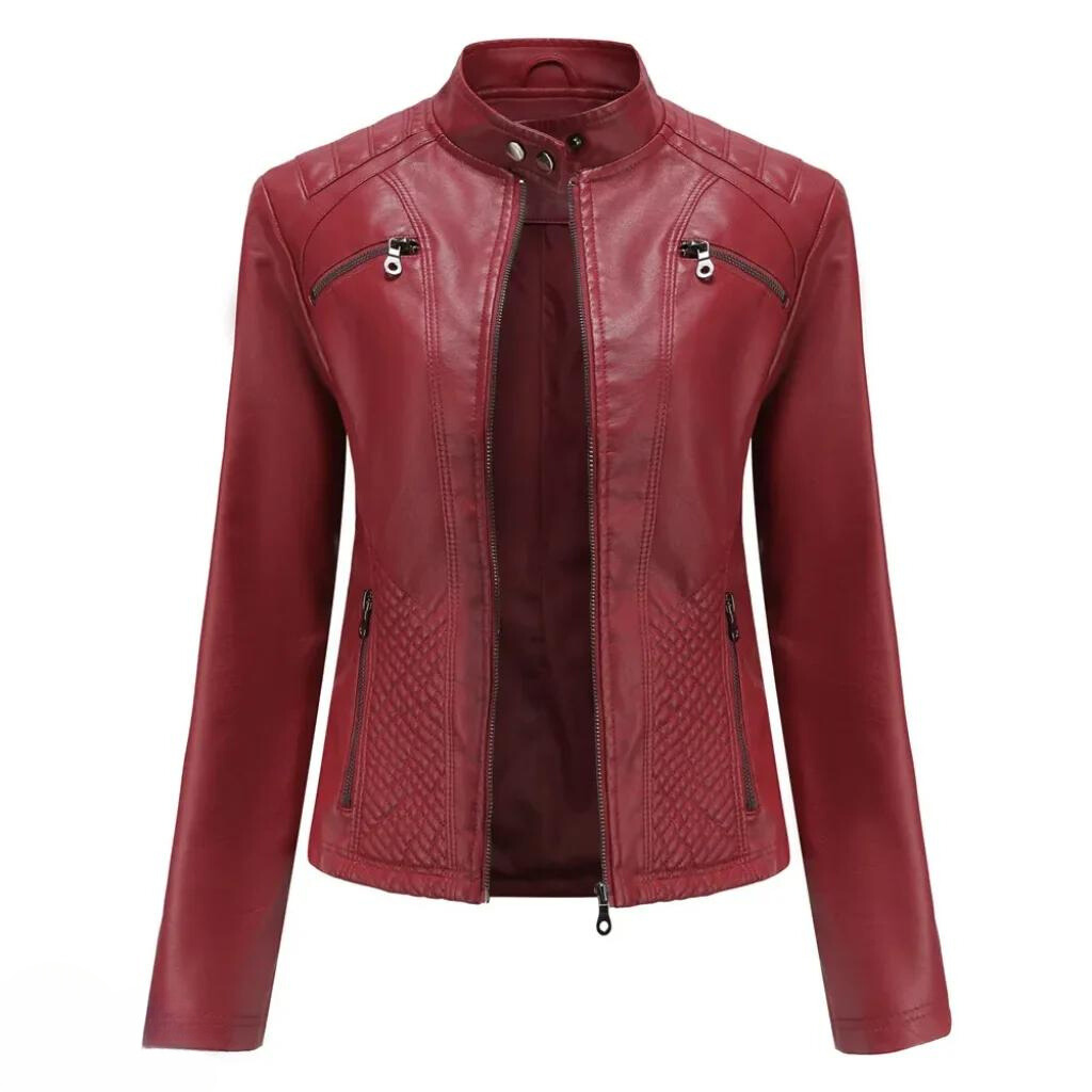 Street-Wave Leather Jacket For Style Conscious Adults Premium Durable Chic Essential