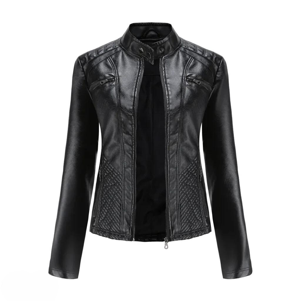 Street-Wave Leather Jacket For Style Conscious Adults Premium Durable Chic Essential