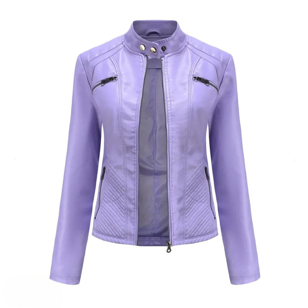 Street-Wave Leather Jacket For Style Conscious Adults Premium Durable Chic Essential
