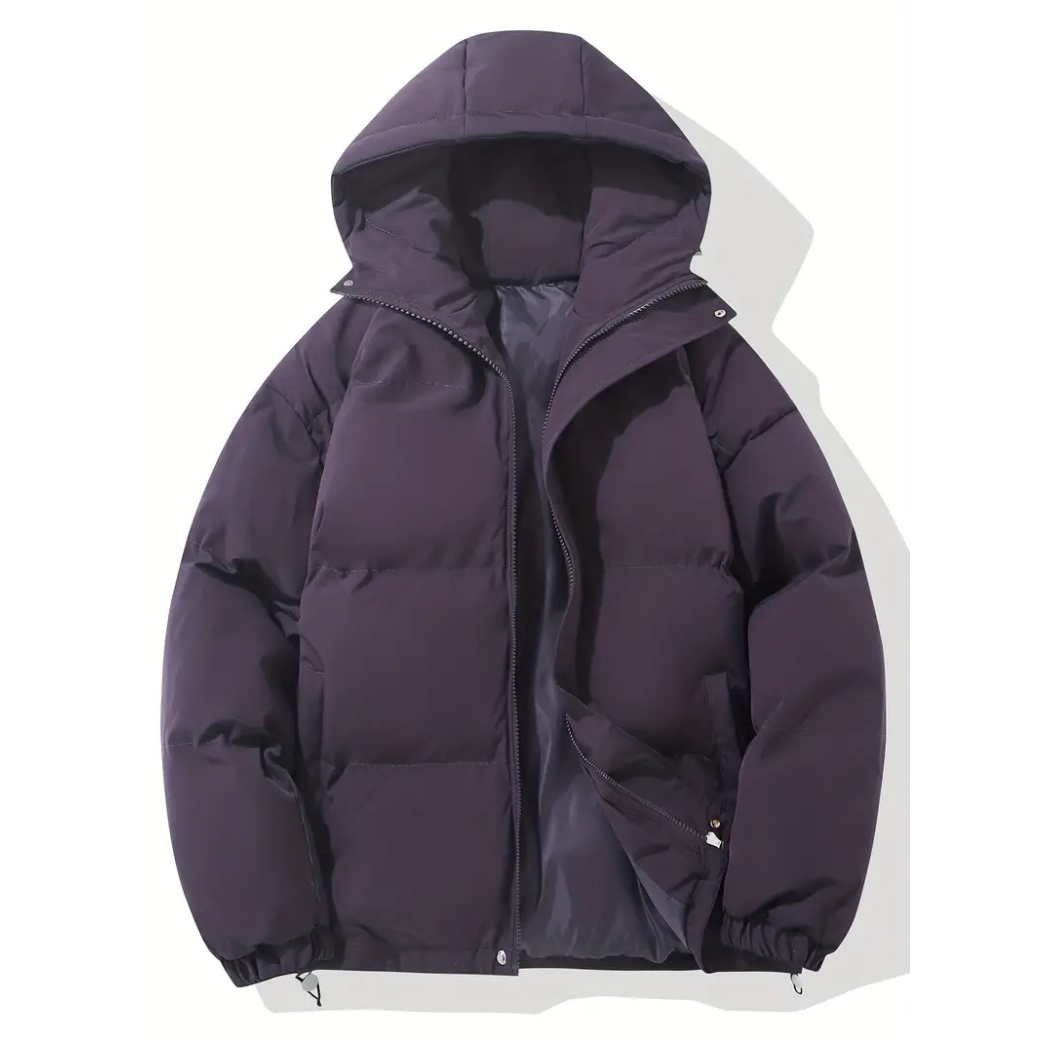 Street-wave Water-Repellent Hooded Winter Jacket For Women Cozy Puffer Coat For Everyday Winter Activities