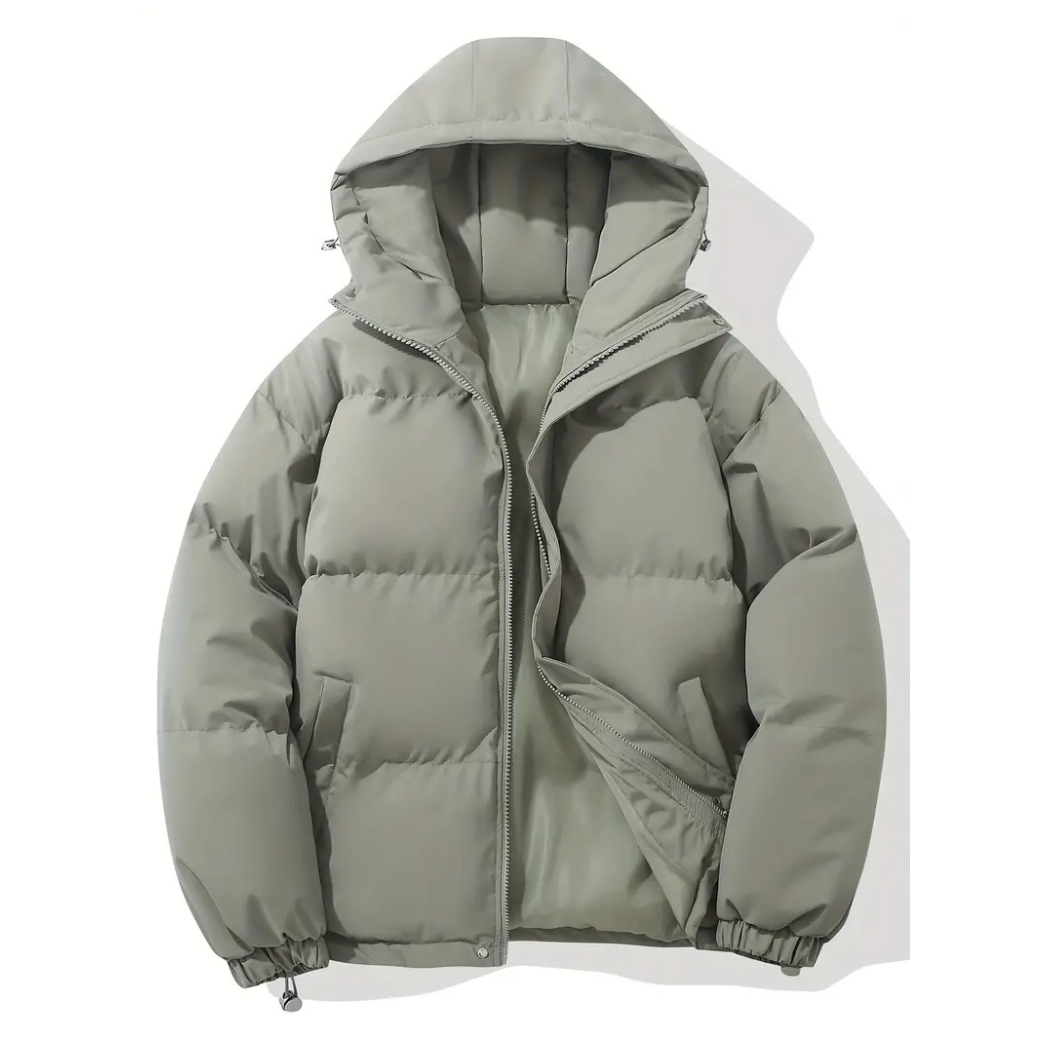 Street-wave Water-Repellent Hooded Winter Jacket For Women Cozy Puffer Coat For Everyday Winter Activities