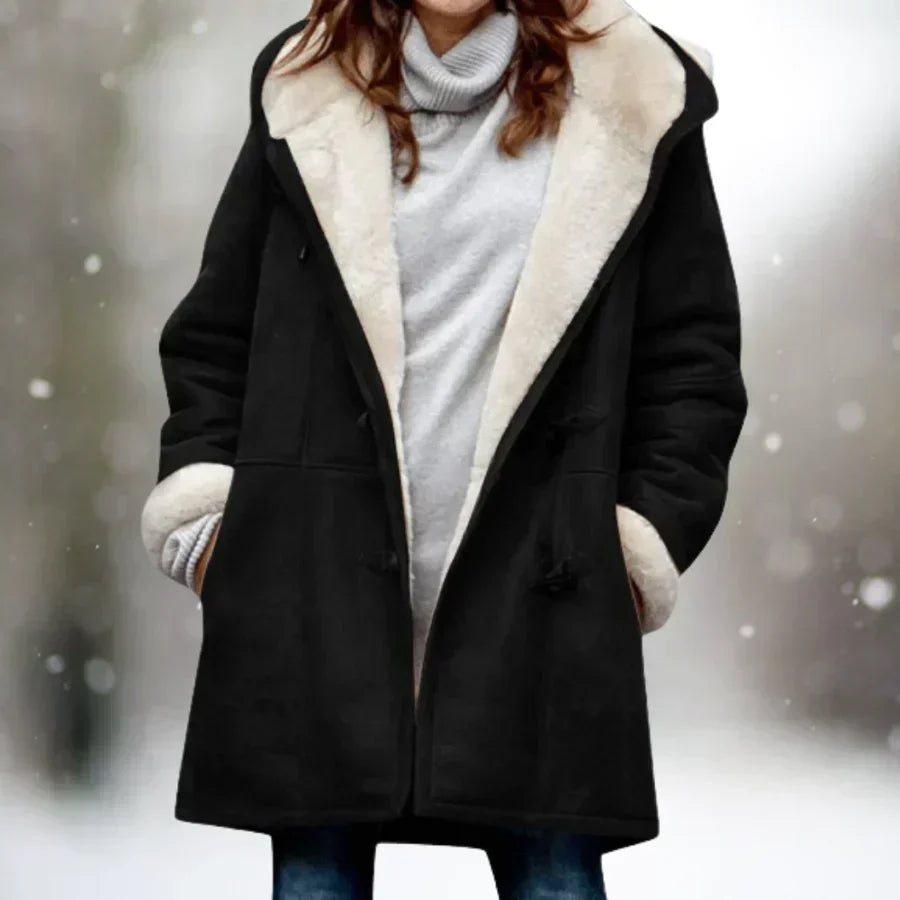Street-wave Women Shearling Coat Classic Warmth With Premium Materials For Style And Confidence