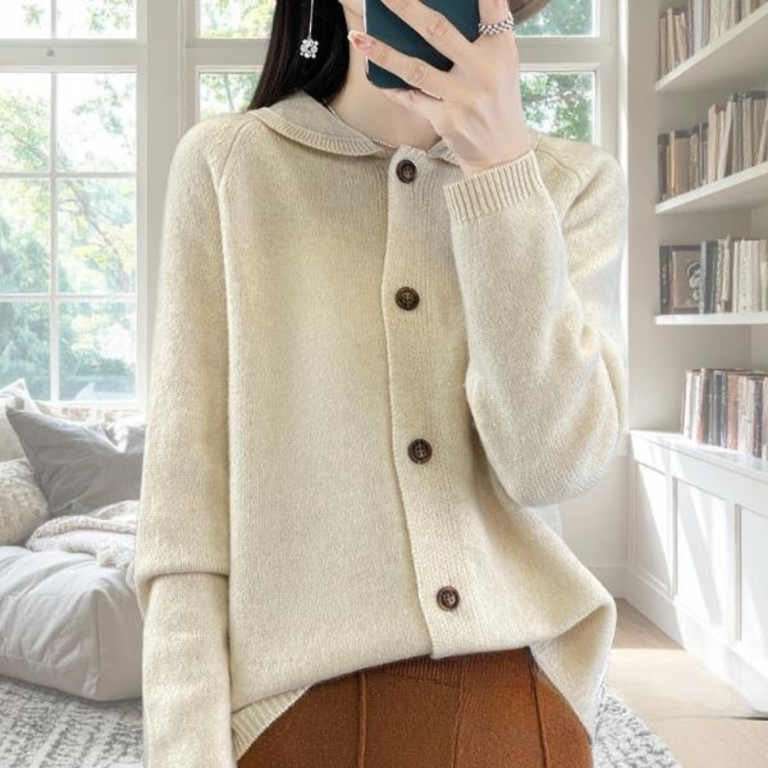 Women's Casual Cardigan with Open Front and Lightweight Design