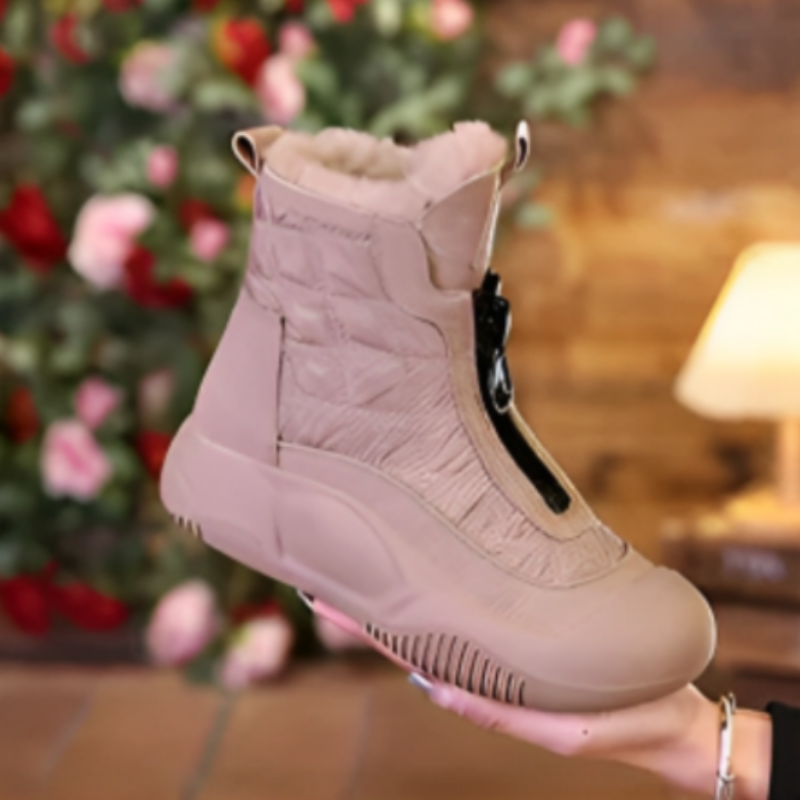 Poly SnowStride Waterproof Snow Boots For Winter Adventurers With Warm Insulation And Comfort