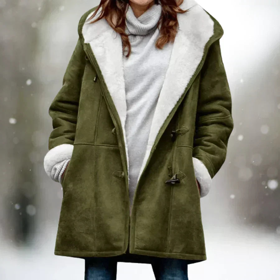 Street-wave Women Shearling Coat Classic Warmth With Premium Materials For Style And Confidence