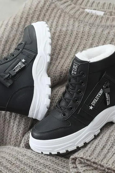 Street-Wave Women Winter Boots Waterproof Insulated Comfort Orthopedic Support for Cold Weather