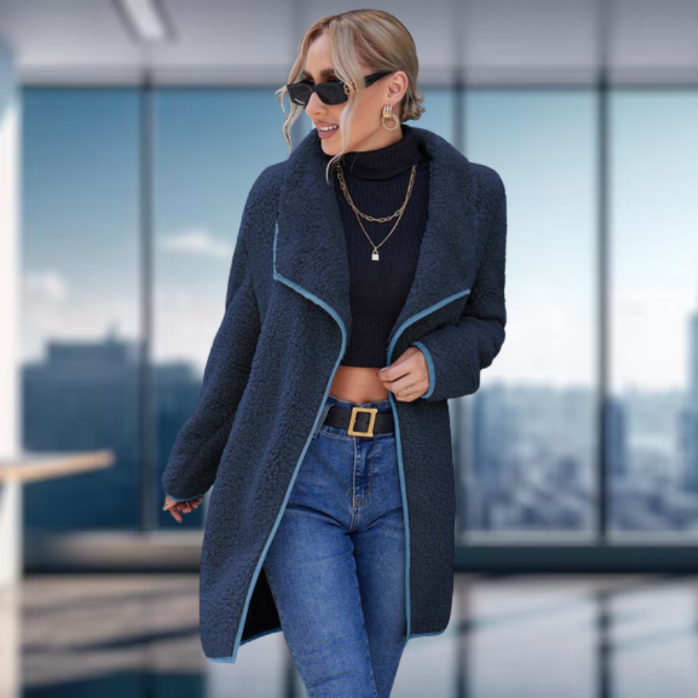 Street Wave Womens Faux Fur Winter Coat Warmth And Timeless Design For Modern Women