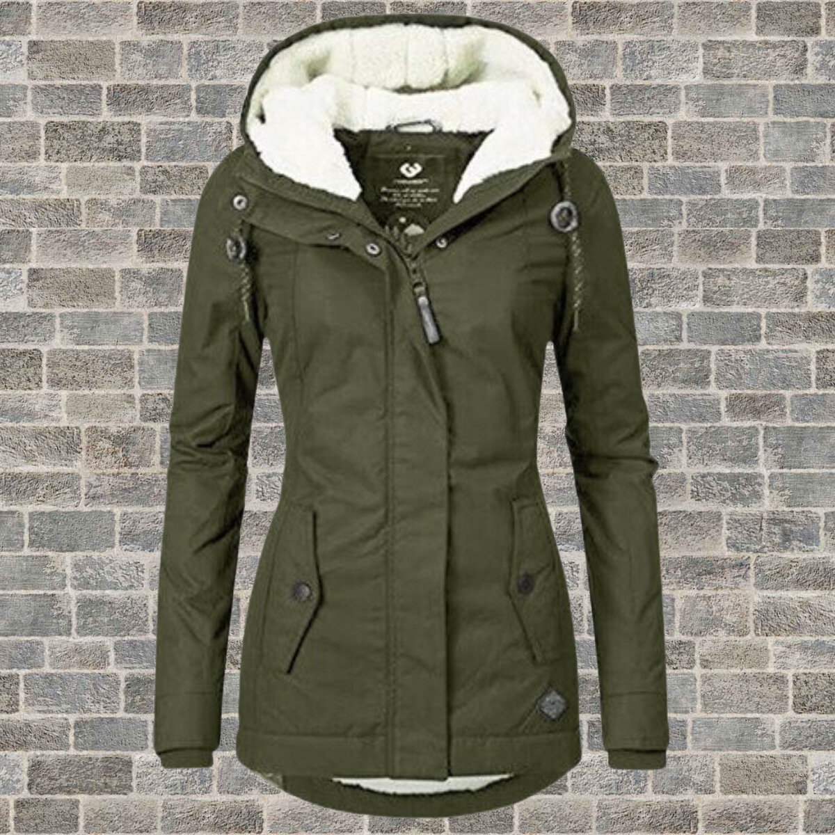 Street Wave Womens Parka Jacket With Cozy Sherpa Lining For Cold Weather Comfort And Versatile Winter Outerwear