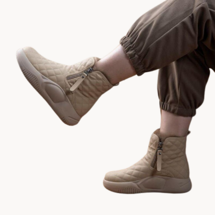 Street-Wave Waterproof Men's Snow Boots With Superior Grip