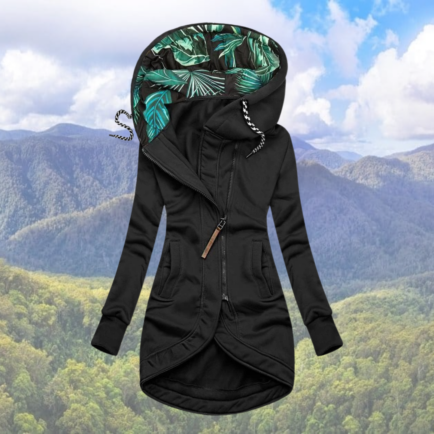 Street-Wave Women’s Winter Coat With Cozy Lined Hood For Warmth And Durable Style