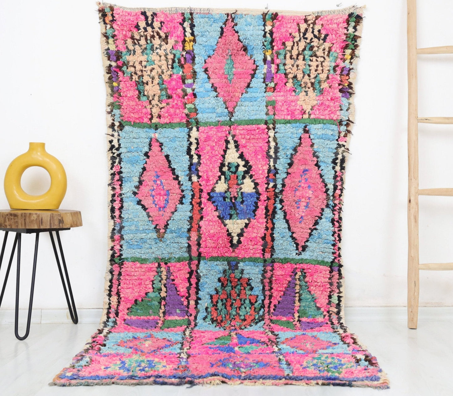 Dukket Moroccan Rug 3'3" x 7'2" - Street-Wave