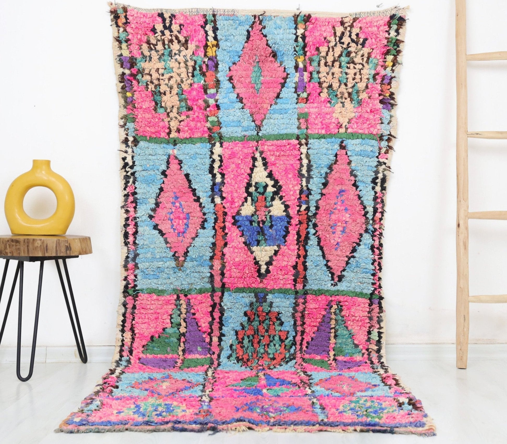 Dukket Moroccan Rug 3'3" x 7'2" - Street-Wave