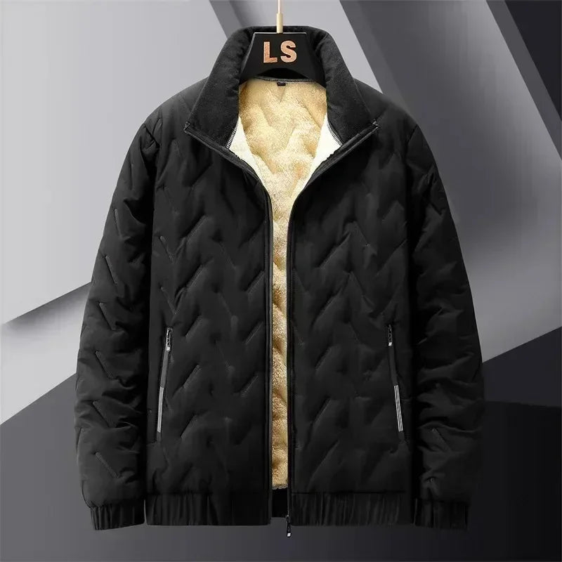Street Wave Thermal Jacket For Cold Weather Cozy Comfort And Stylish Fit Unisex Winter Outerwear