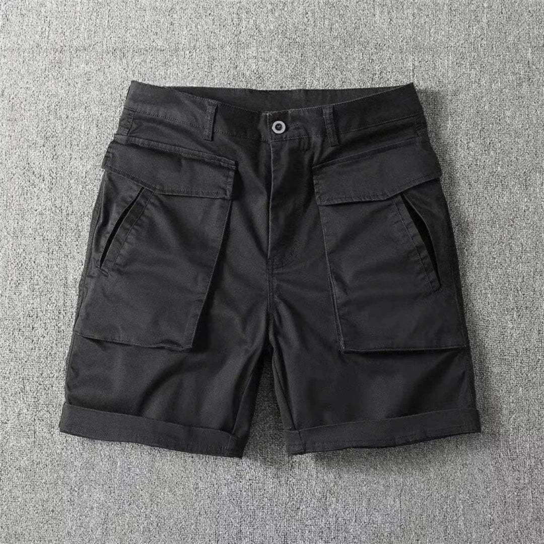 Van Utility Cargo Shorts For Men Multi Pocket Tactical Outdoor Shorts With Breathable Stretch Fabric Camouflage